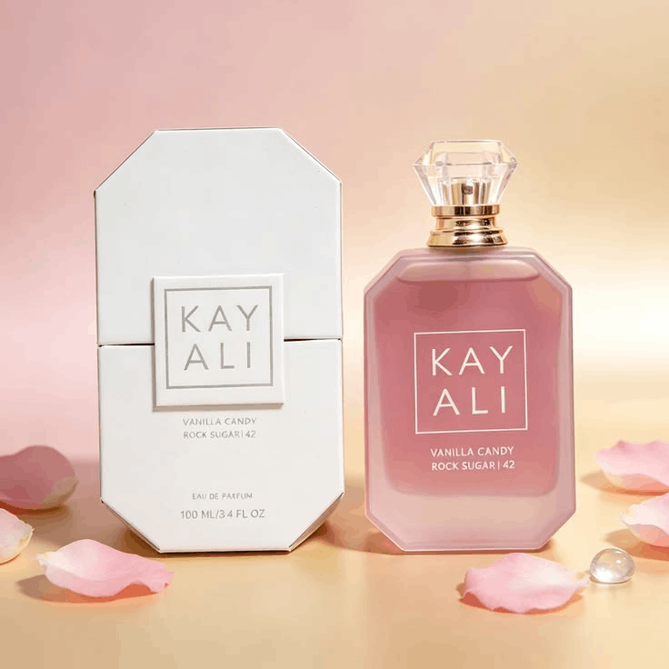 Kayali Vanilla Candy Rock Sugar 42 Parfum en spray longue durée 3_4oz Beau cadeau idéal pour les (1)